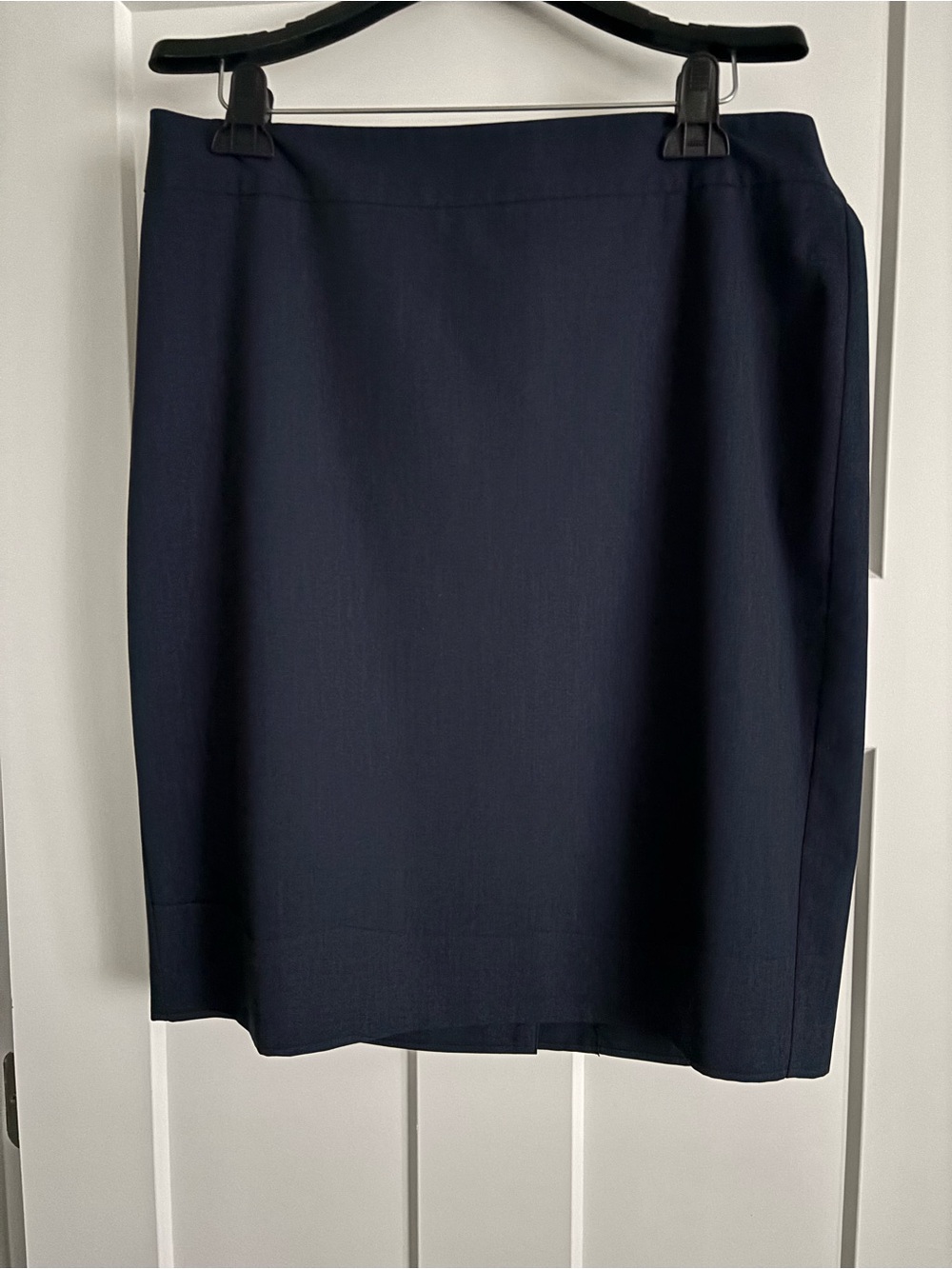 Ann Taylor Navy Pencil Skirt - Classic Workwear